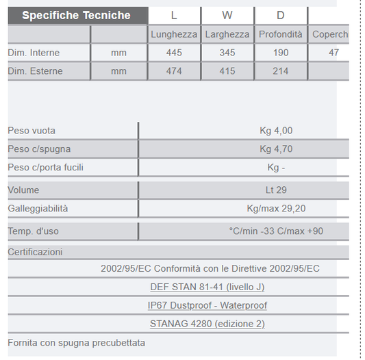 VALIGIA EXPLORER4419.X vuota