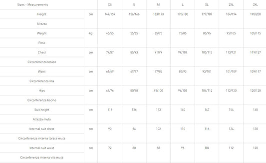 Muta stagna in lattice e neoprene Mares XR3