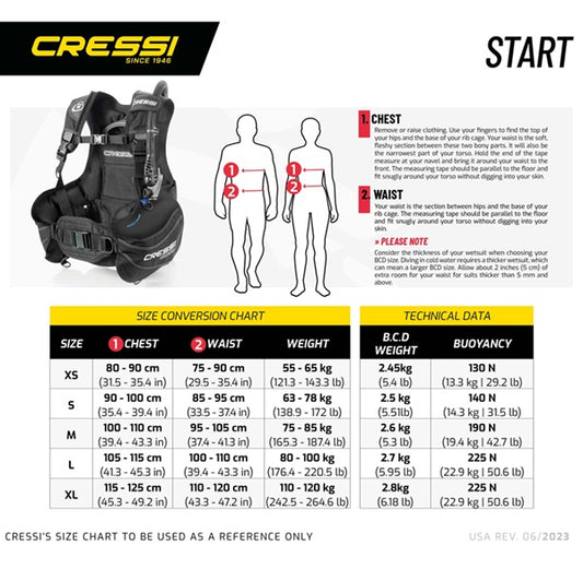 Jacket Cressi Start