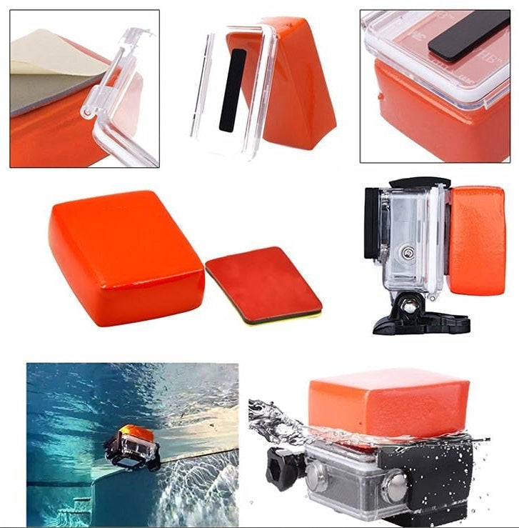 Galleggiante Pecam per action o Gopro