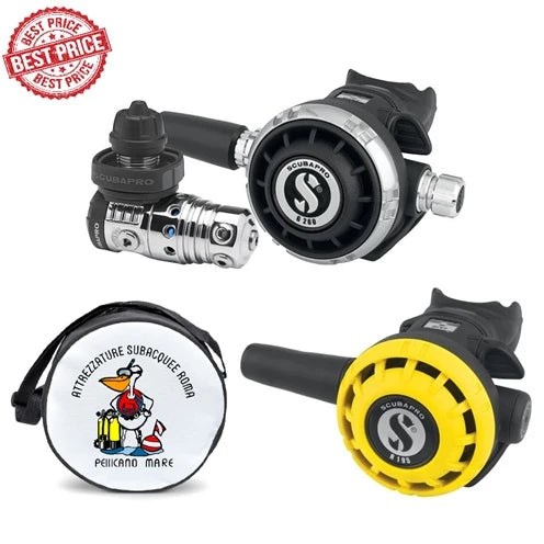 Scubapro MK25 EVO Regulator Set din 300 G260 R195 OCTO
