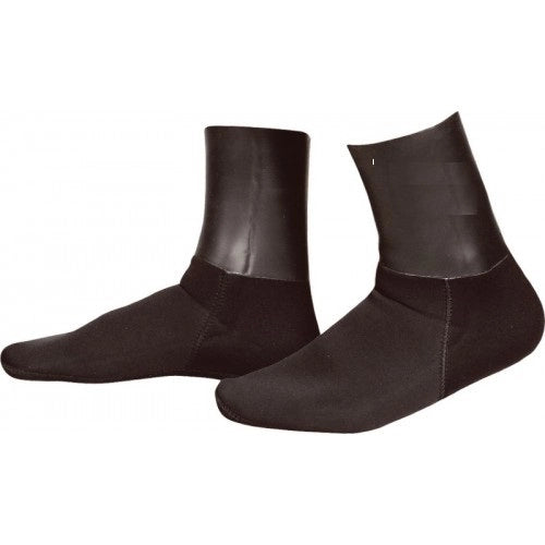 Bota Abyss negra de 3 mm con borde liso
