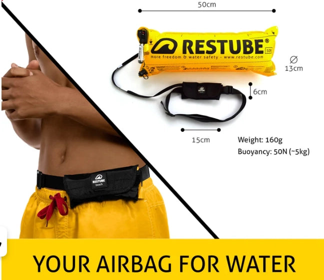 Salvagente Restube Beach Black Offerta