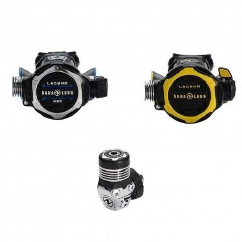 Set Aqualung Legend MBS C/R scuba diving regulator with octopus Leg3nd din for underwater breathing control