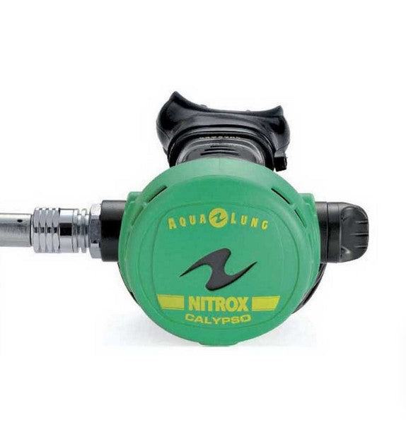 Octopus Aqualung Calipso Nitrox medium-sized high-performance yellow high-visibility emergency second stage regulator