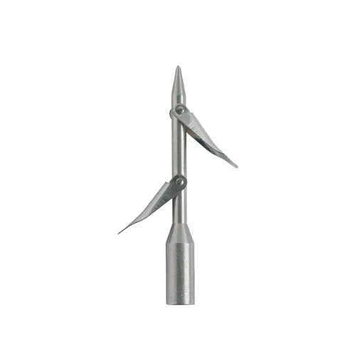 Arpione Salvimar inox con alette sfalsate Cod AC033S