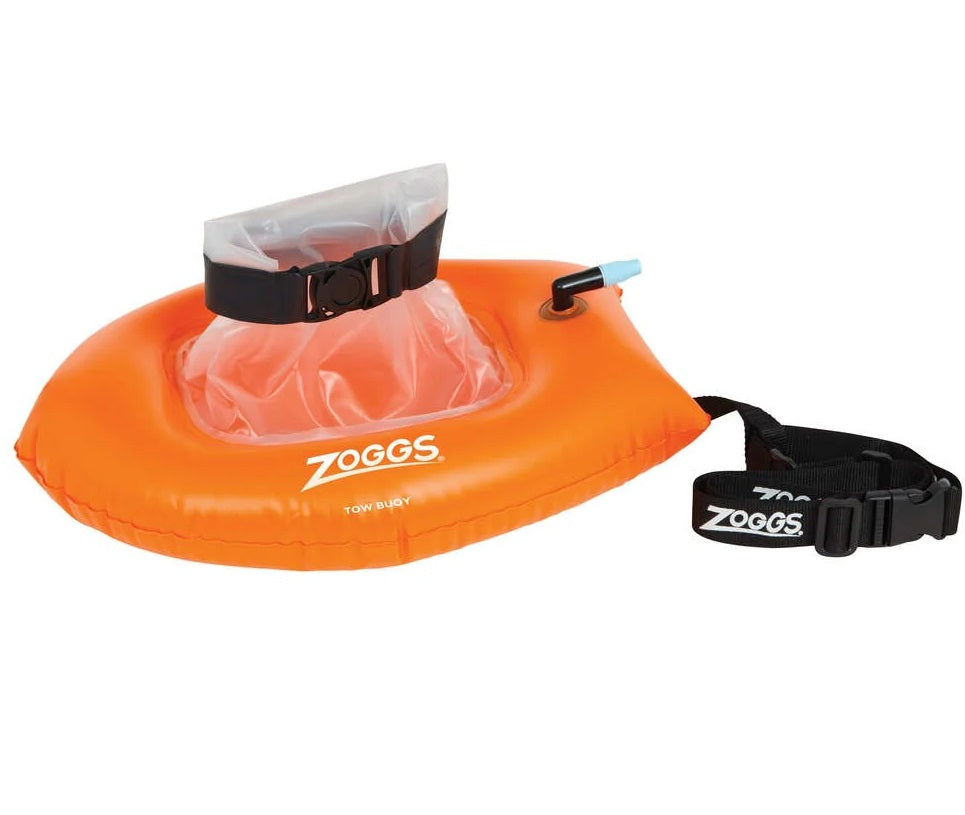 Flotador de natación Zoggs Tow Float Plus con bolsa impermeable 465312