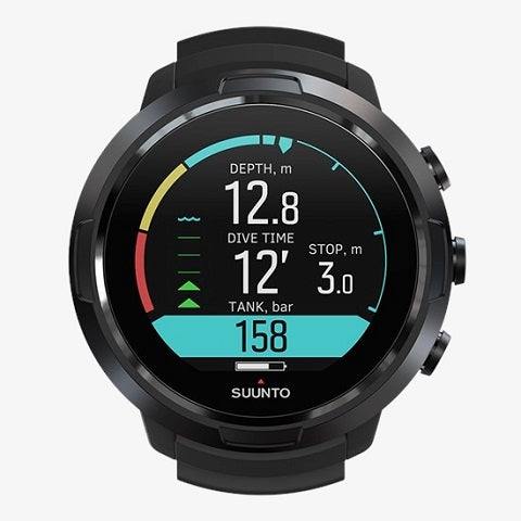 Suunto D5 dive computer with customizable straps and wireless app connectivity