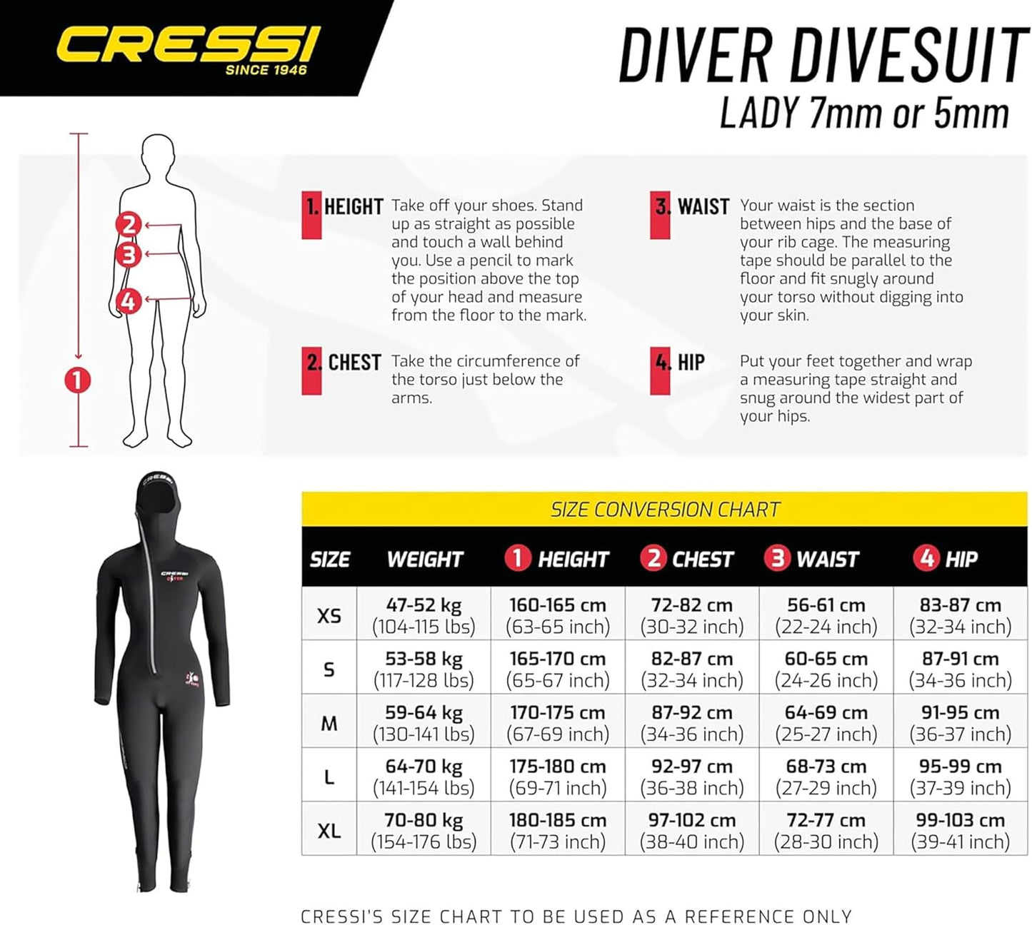Cressi Diver 5mm Wetsuit