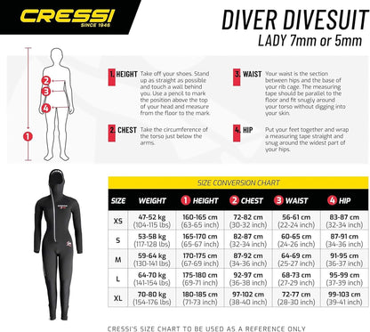 Cressi Diver 5mm Wetsuit