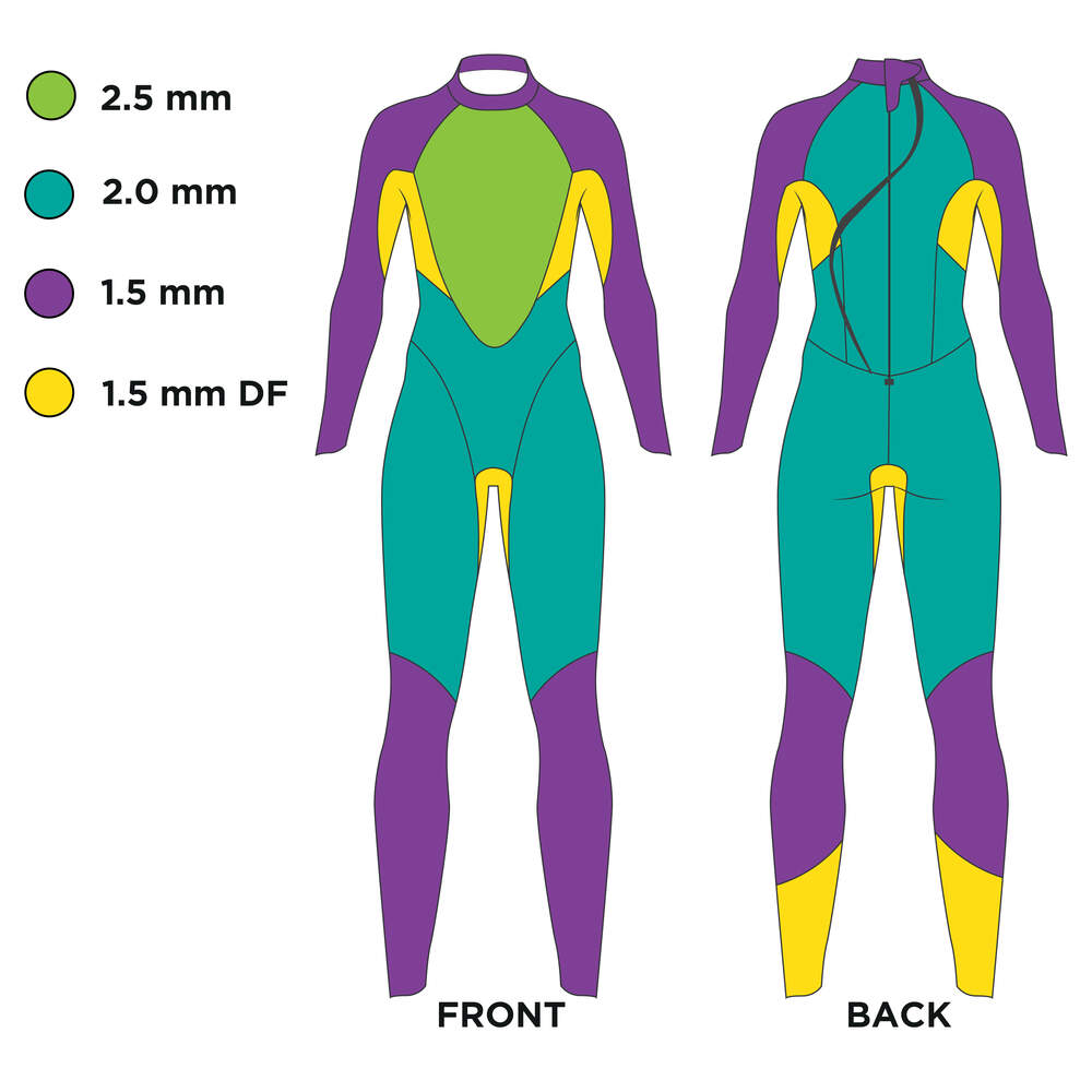 Traje de neopreno Zoggs Explorer Ultra Fs 461031KYL