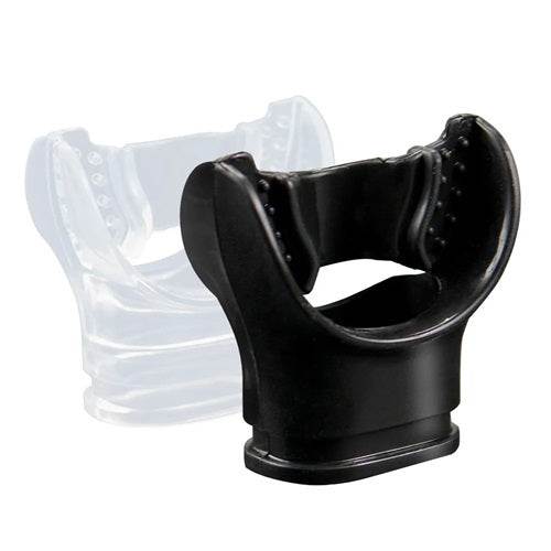 Boccaglio Anatomico in silicone alimentare con ponte sul palato e fascetta di trattenuta per nuoto pinnato