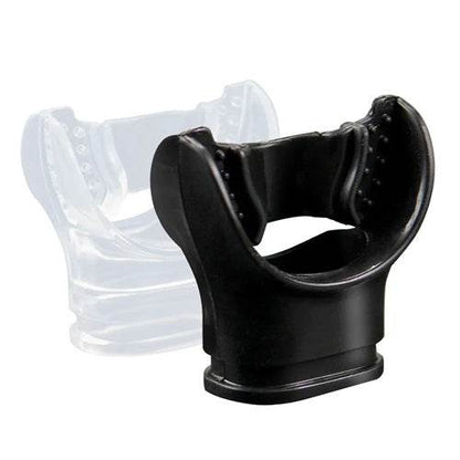 Boccaglio Anatomico in silicone alimentare con ponte sul palato e fascetta di trattenuta per nuoto pinnato